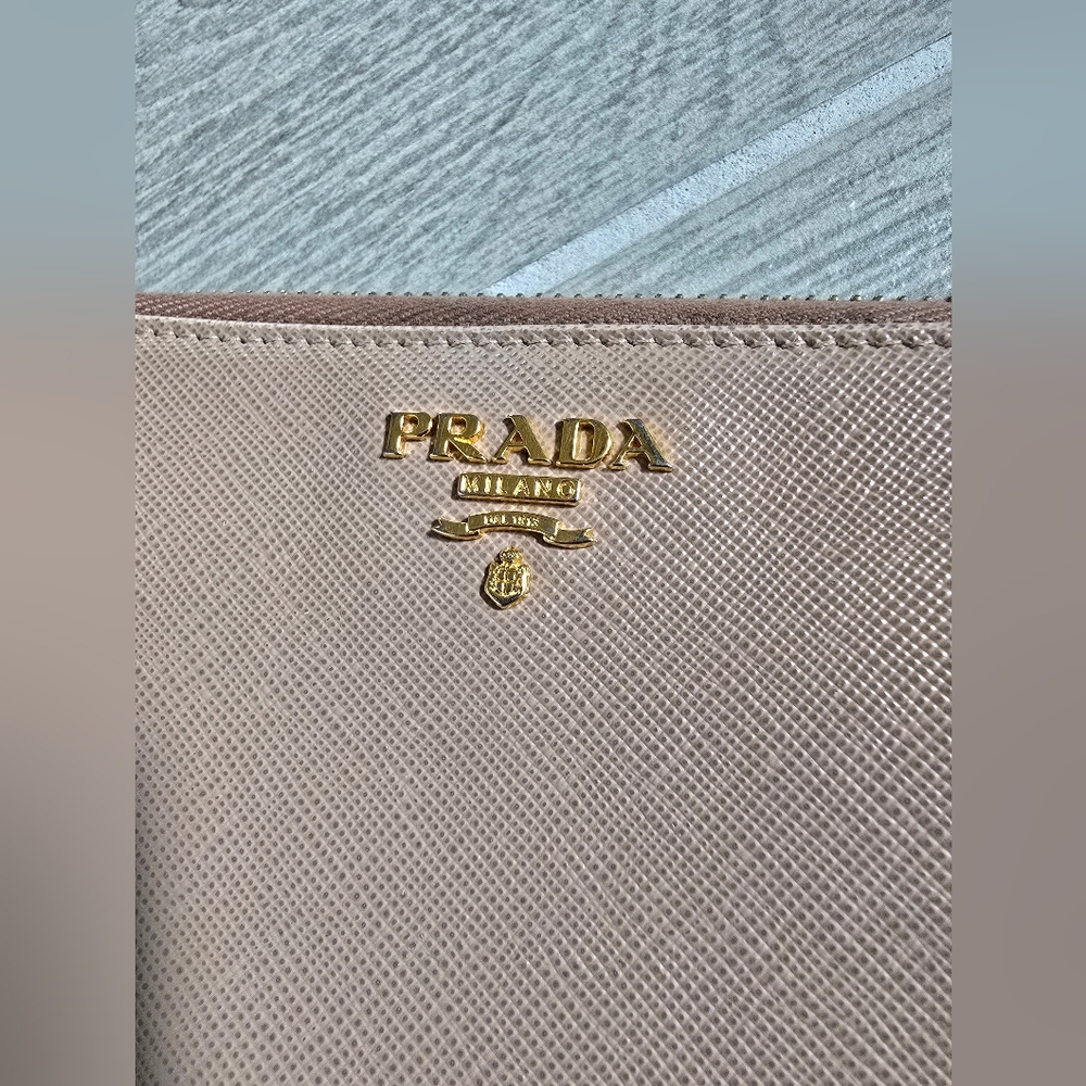 Prada saffiano zip around wallet - Picture 9 of 15